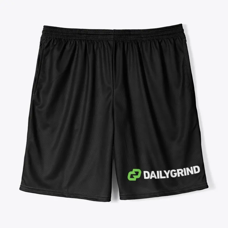 DGF Black Jersey Shorts